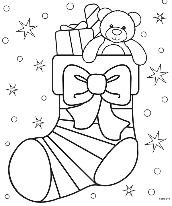 free christmas coloring book  wwwtuningintomom