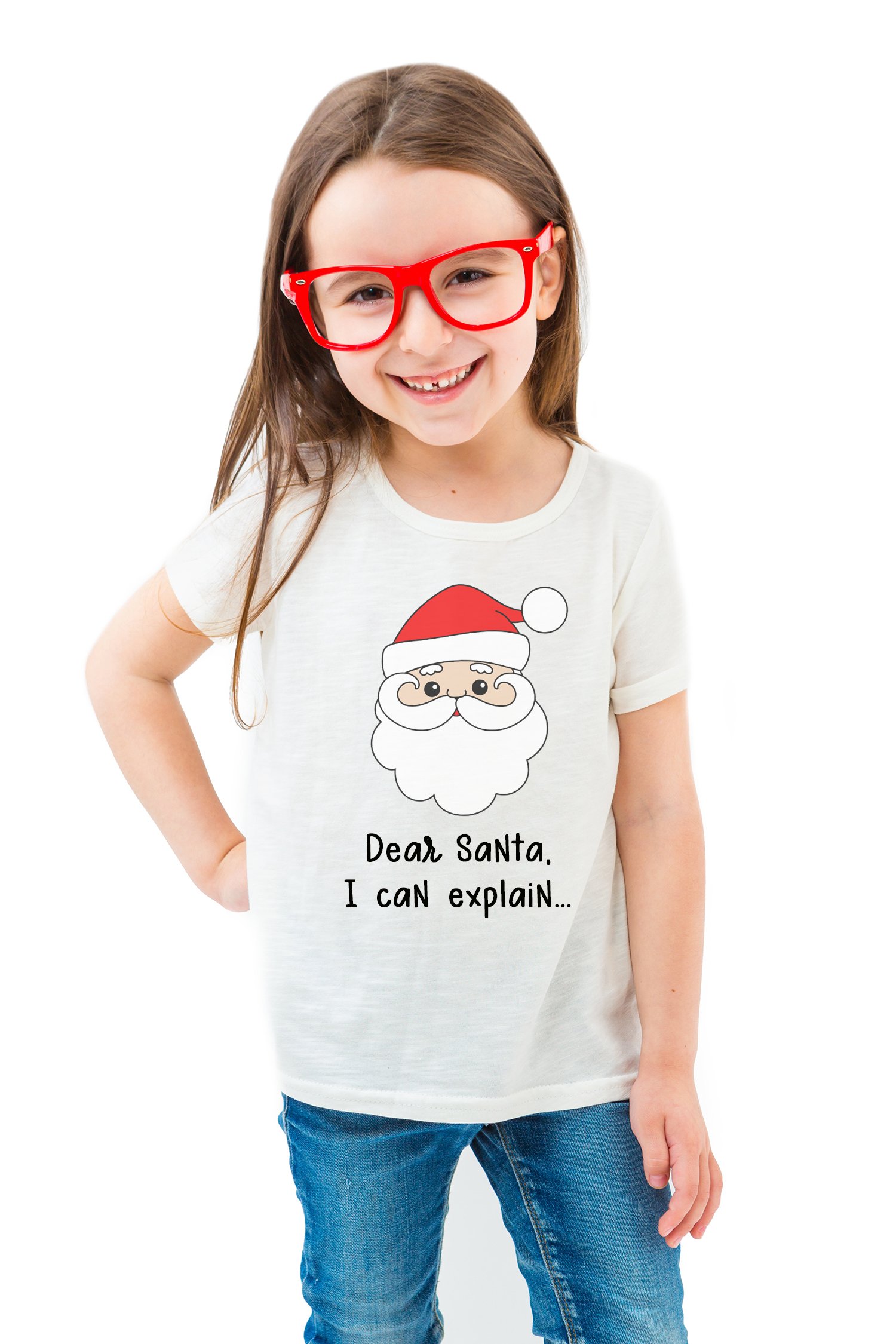 dear santa i can explain shirt worn by girl