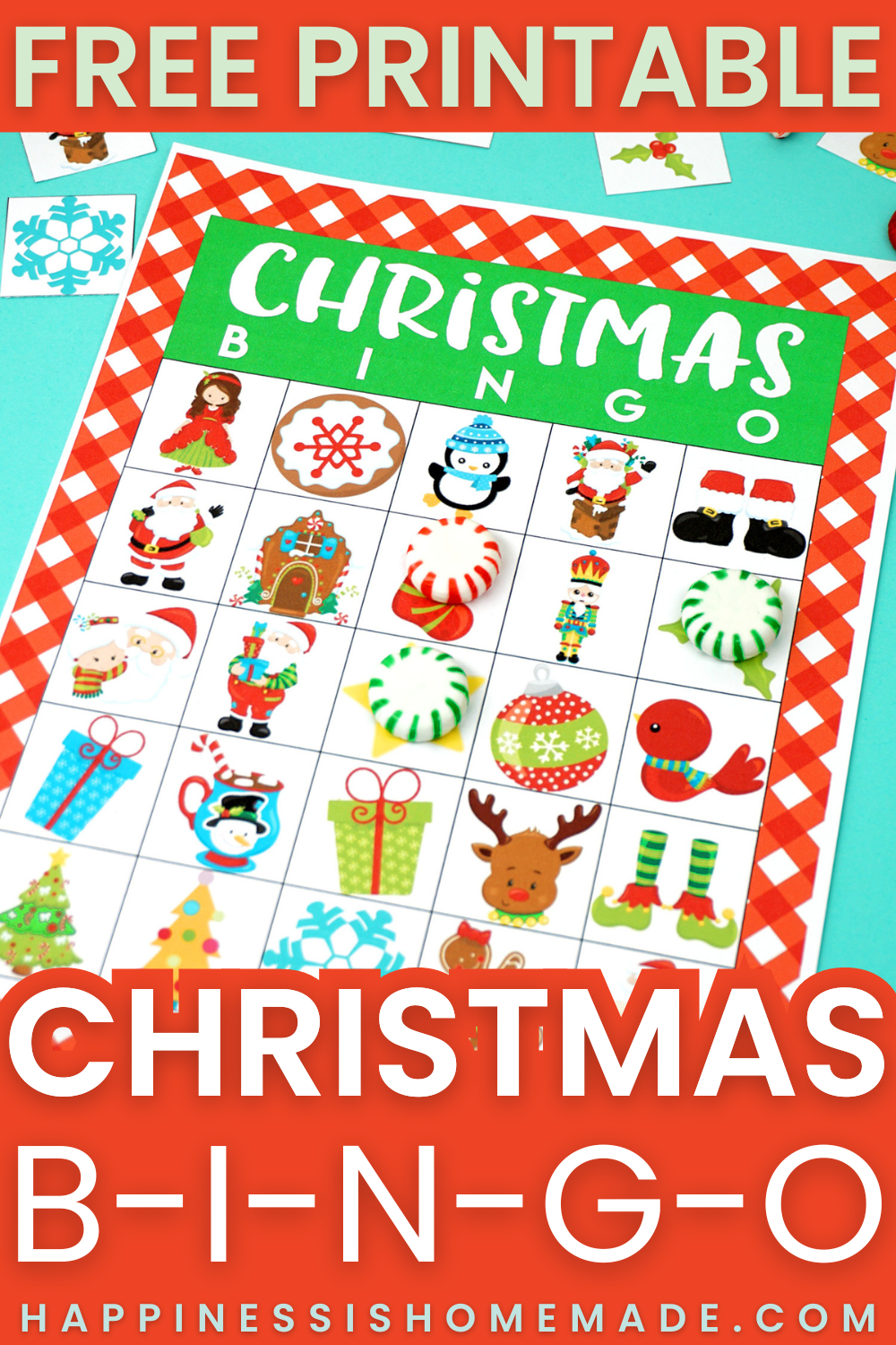 Free Printable Christmas BINGO