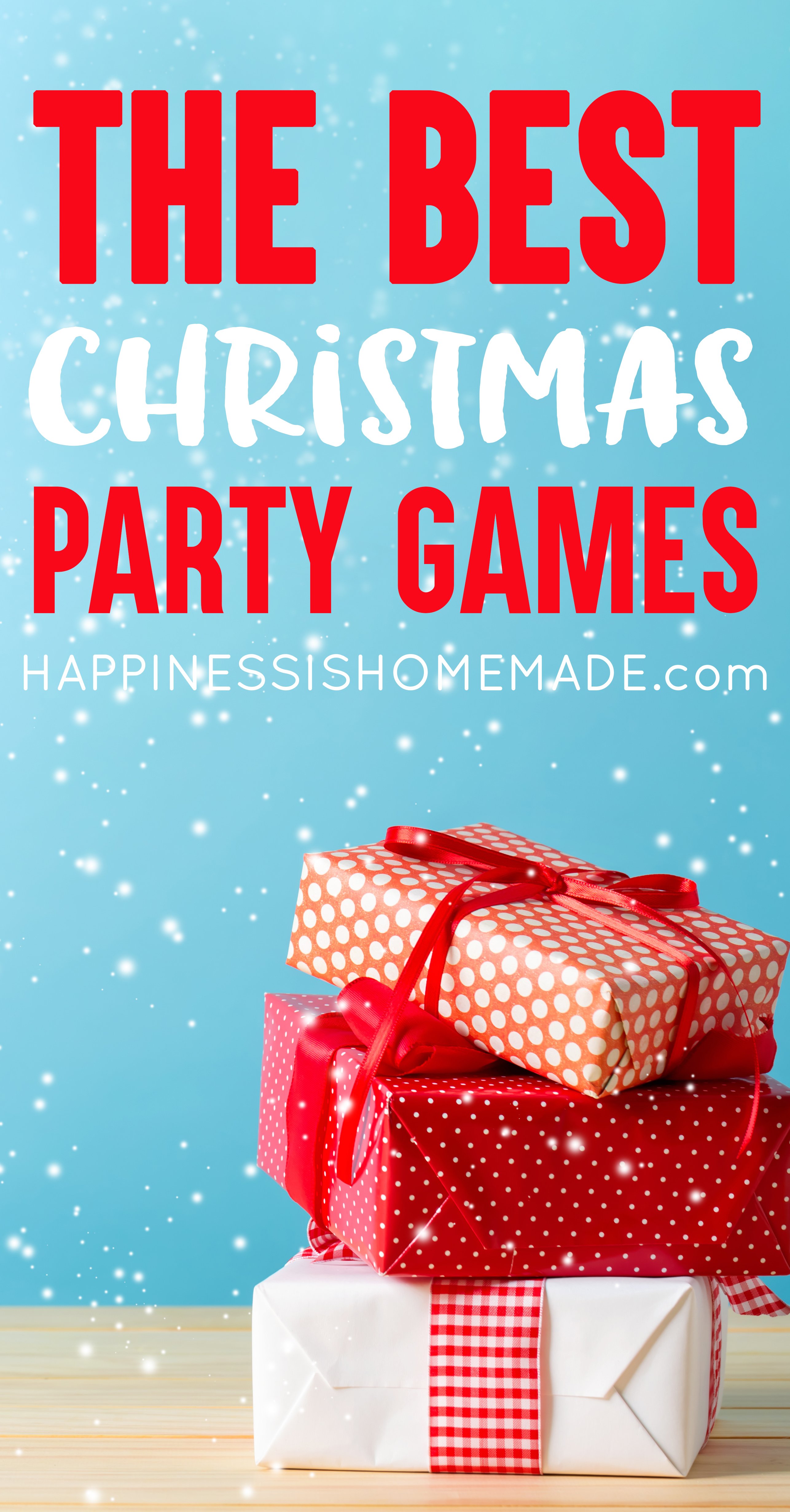 The Best Christmas  Games  for Kids Adults Happiness is 