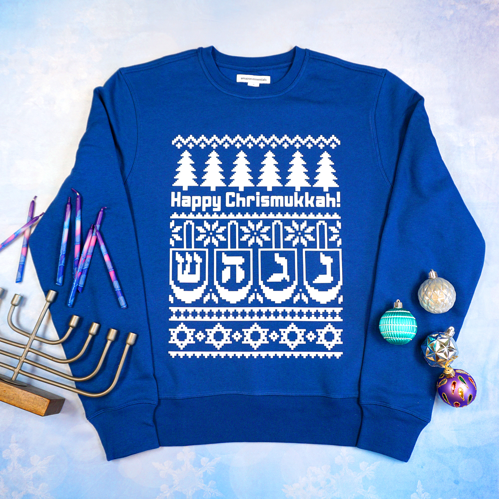 ugly chrismukkah sweater shirt