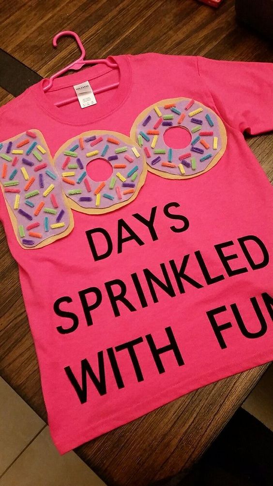 100 days sprinkled with fun shirt