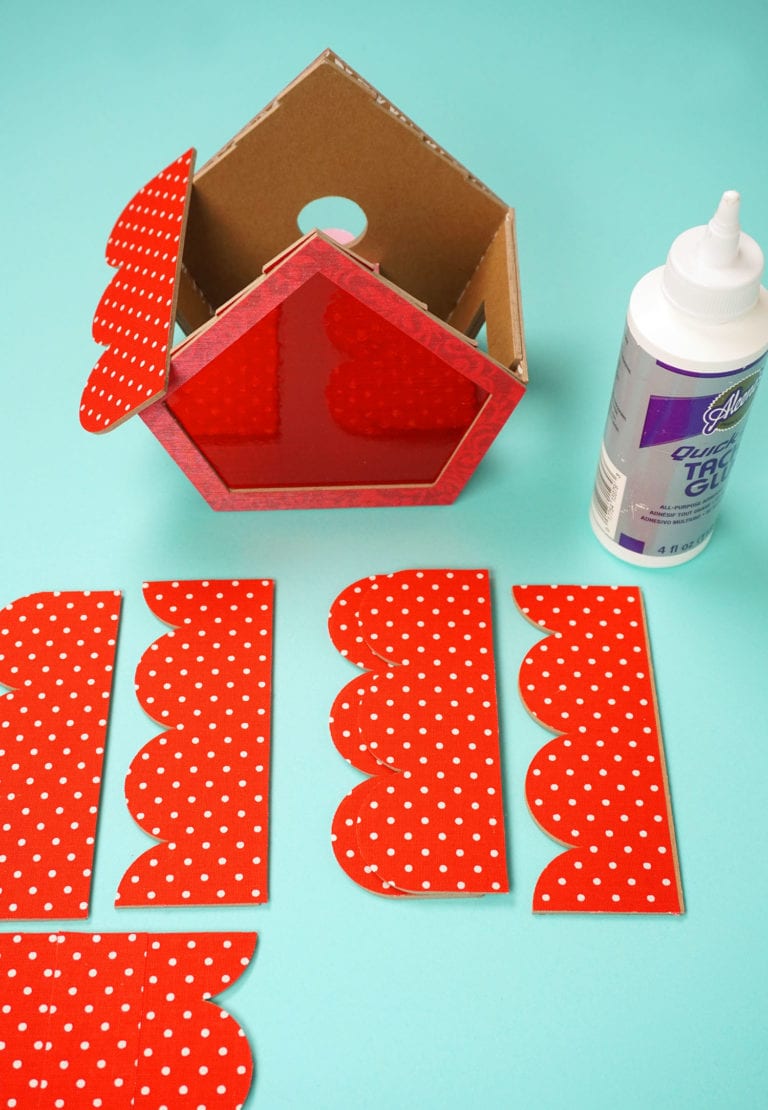 Birdhouse Valentine Box Happiness is Homemade