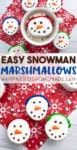 easy snowman marshmallows