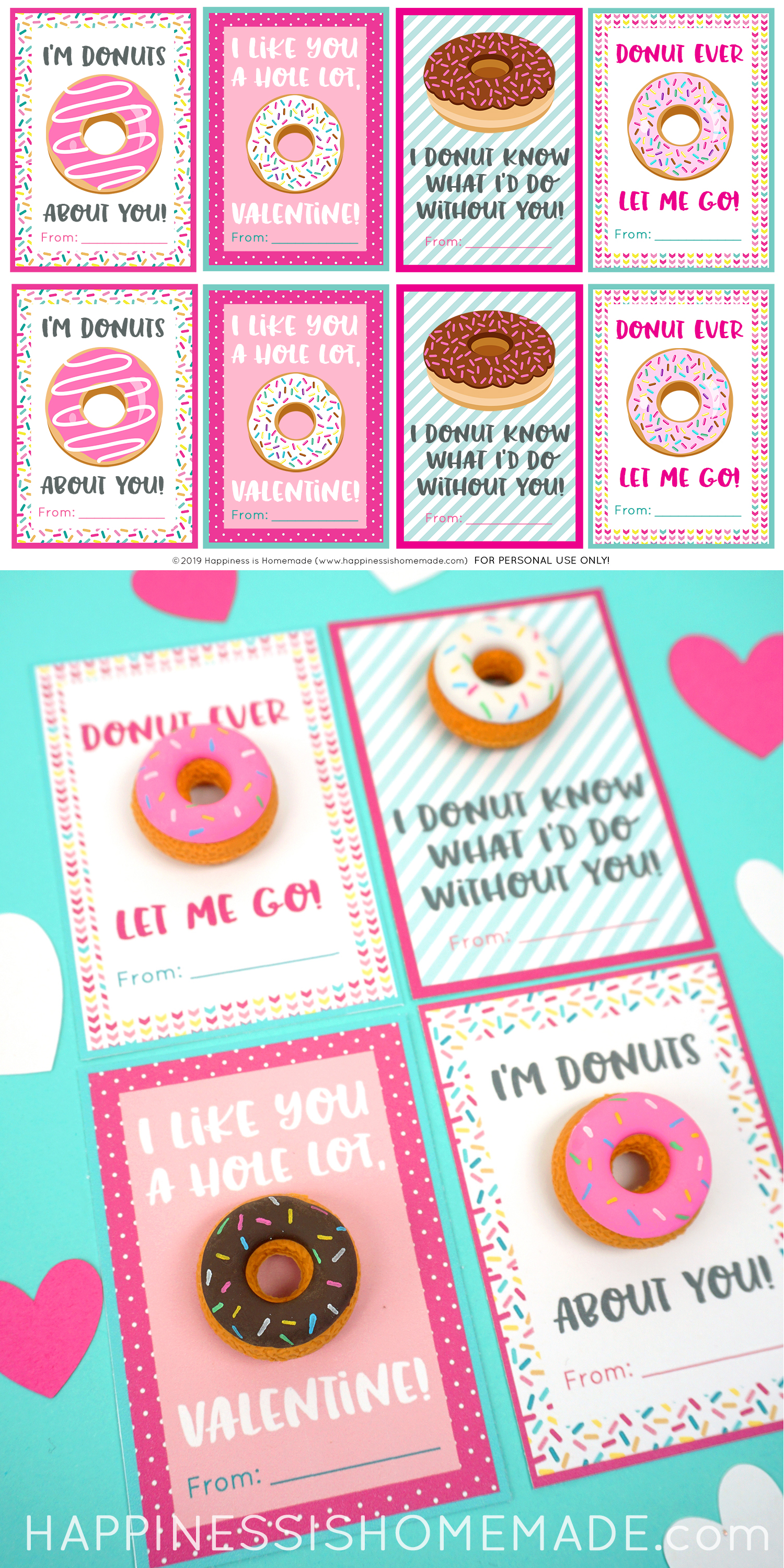 Printable Donut Valentine Cards Happiness Is Homemade printable-donut-valentine-cards-happiness-is-homemade