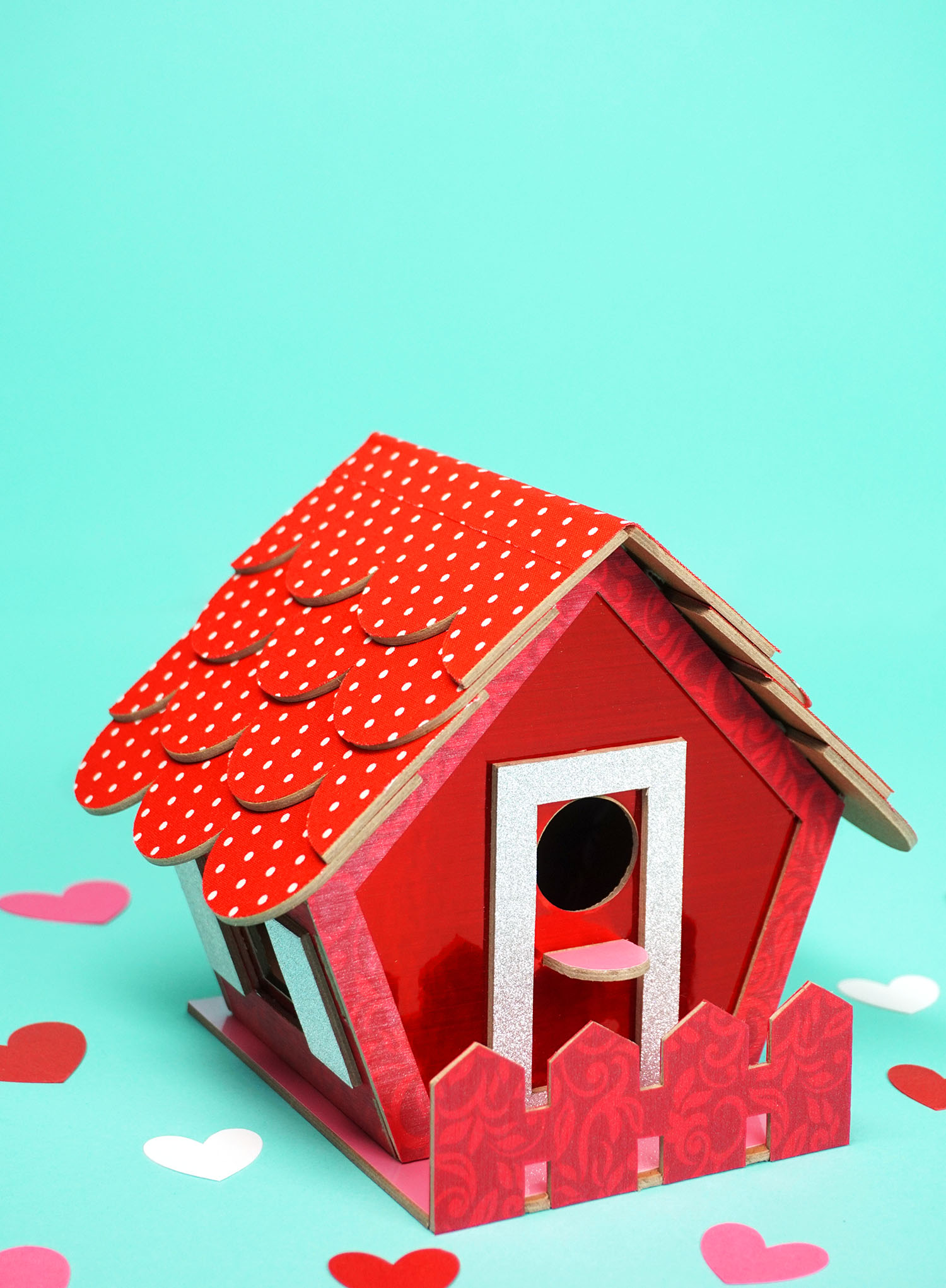 cute valentine card box 