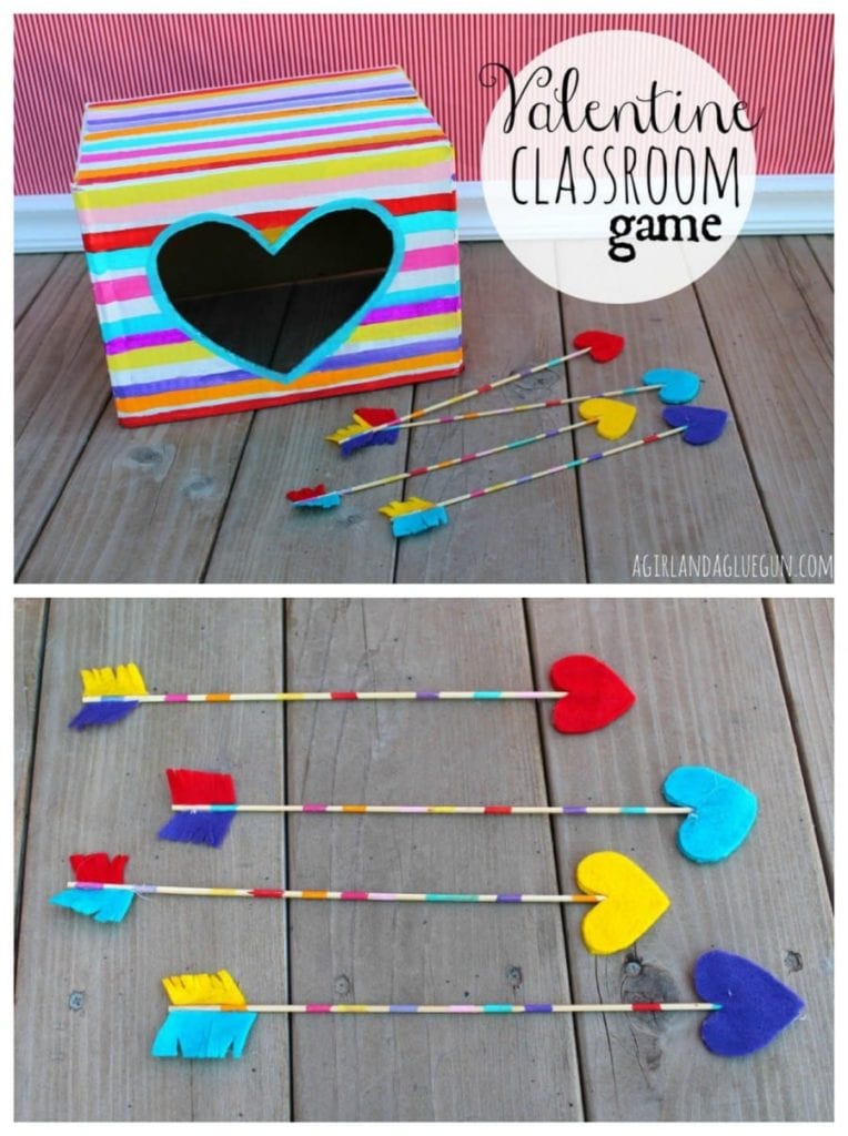 valentines classroom party game for kids