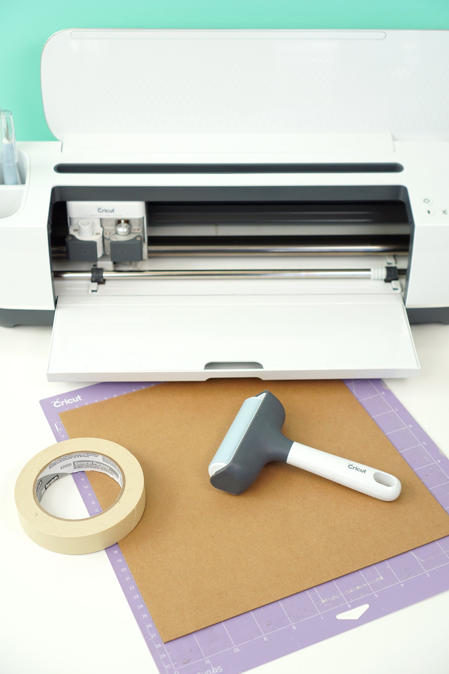 chipboard supplies and cricut maker machine