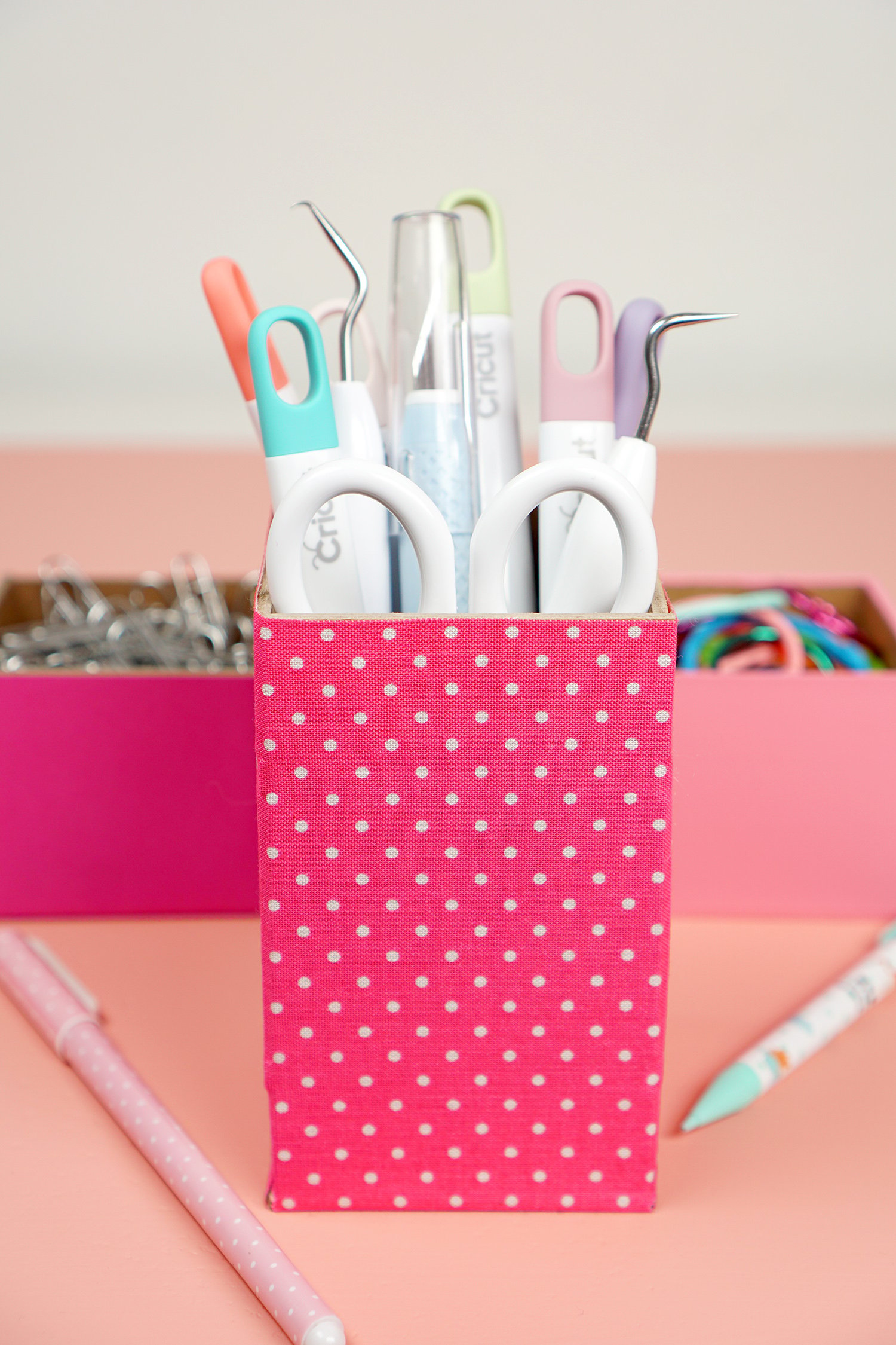 SVG Craft Supply Organizer, Desktop Organizer