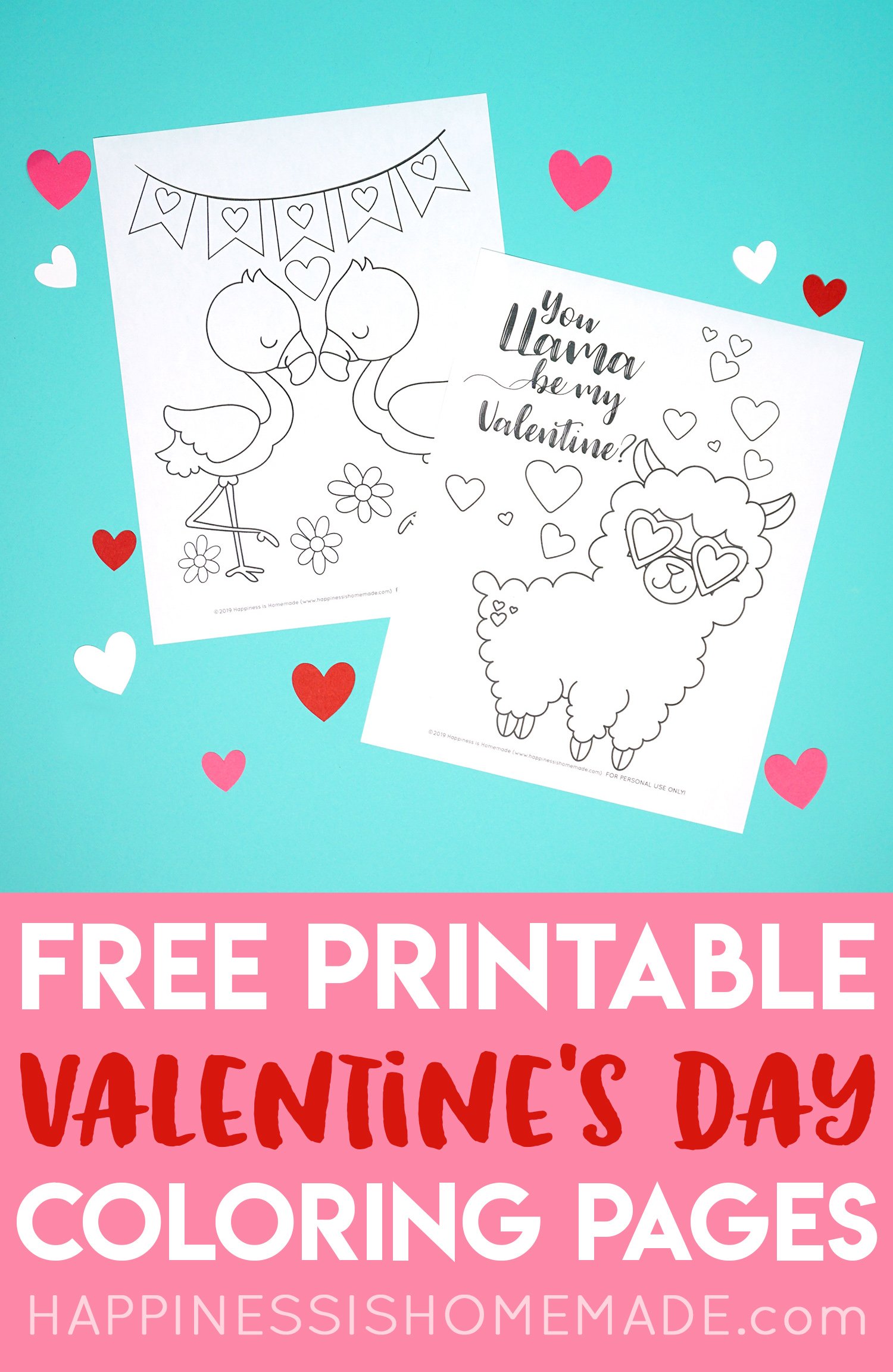 free printable coloring pages for valentines day