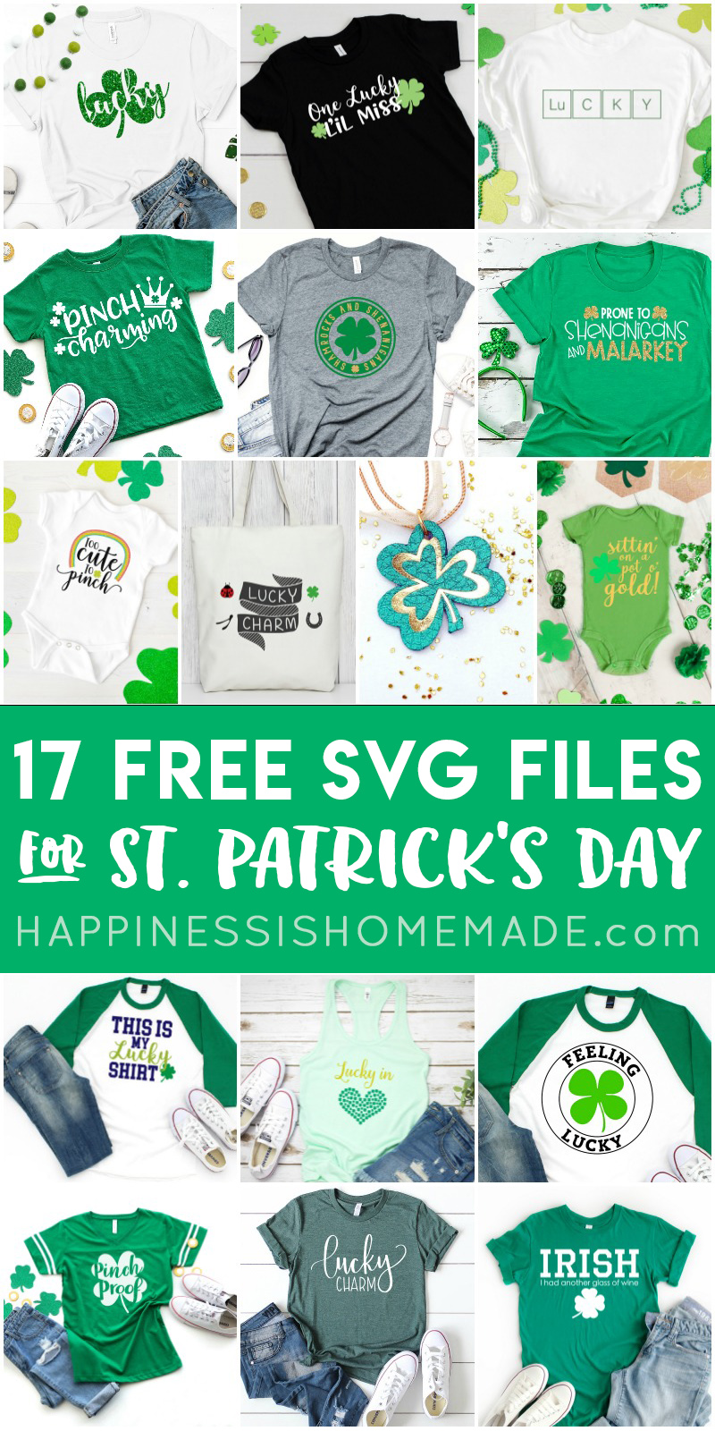 17 free svg files for st patricks day