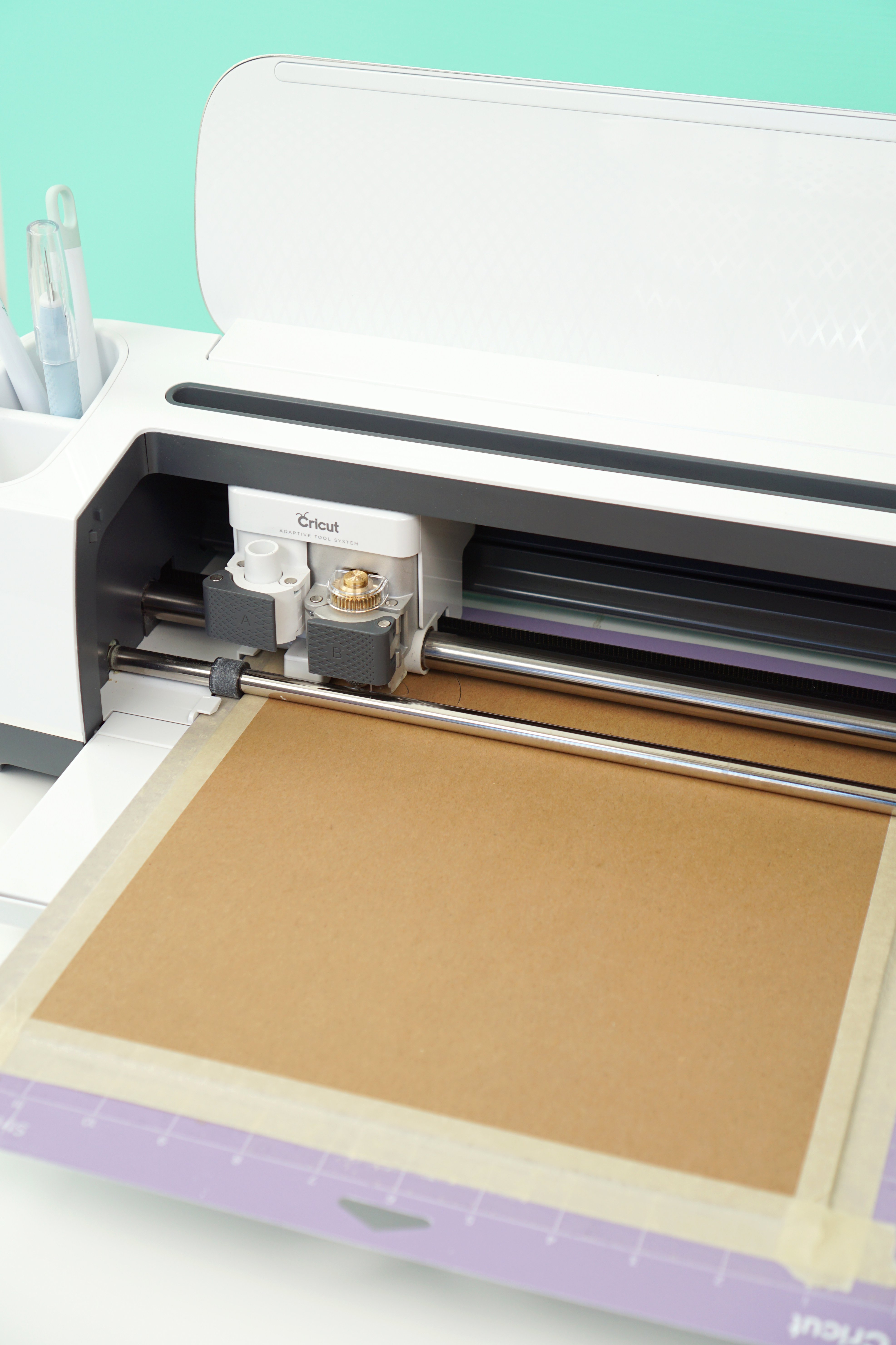 cricut maker cutting chipboard