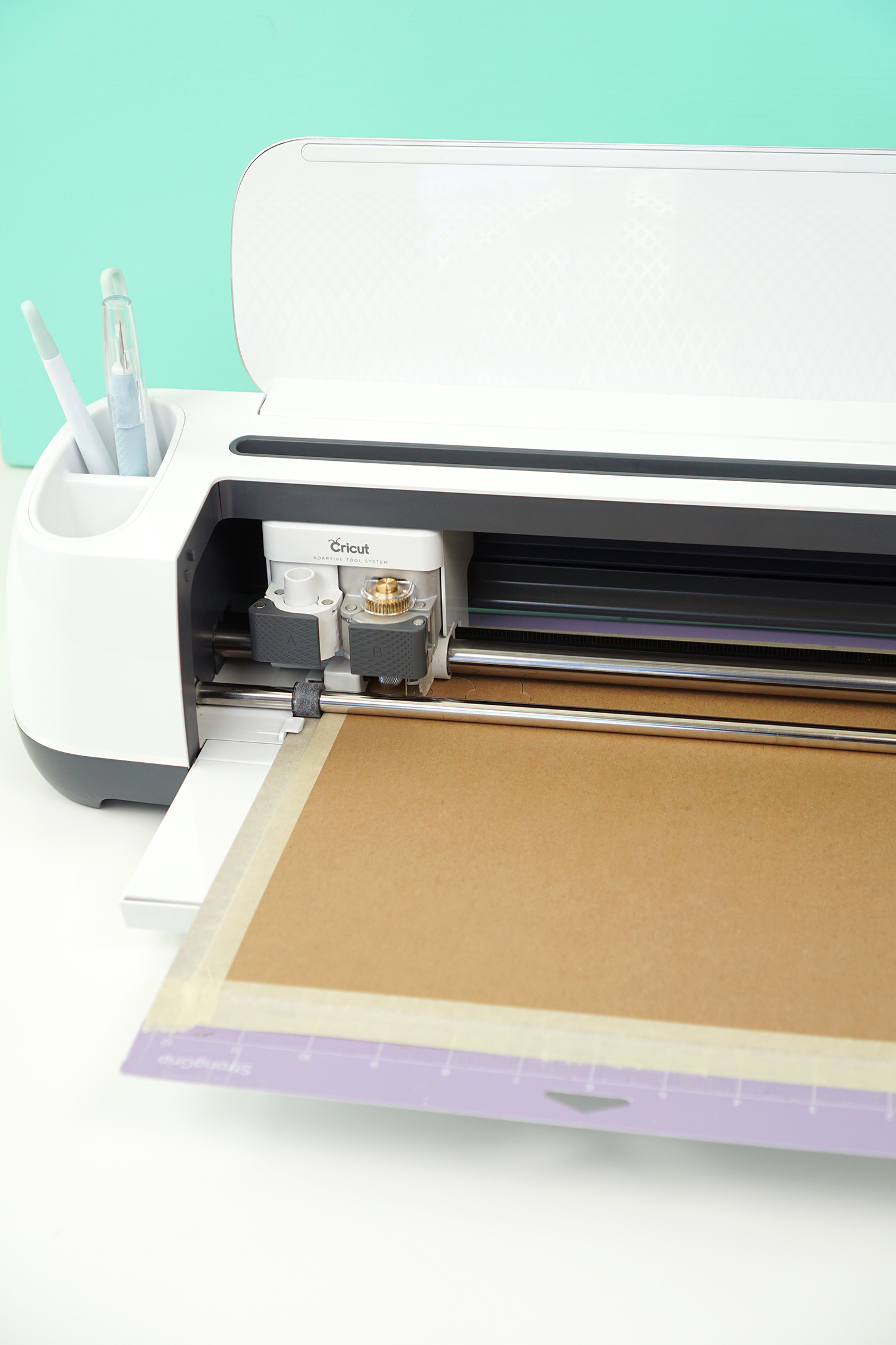 cricut maker cutting chipboard