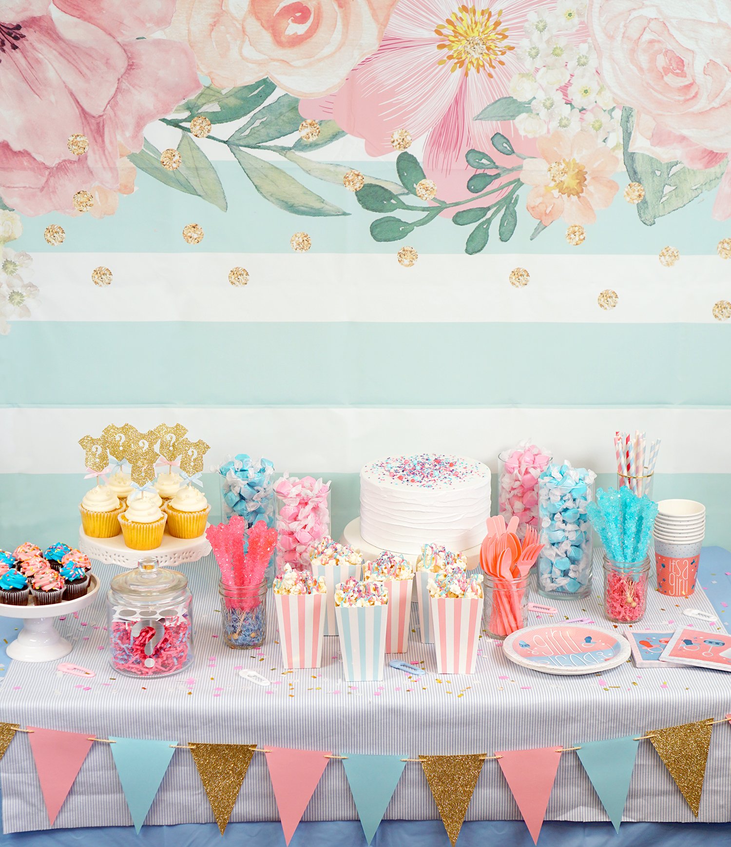 Gender Reveal Party Ideas - Happiness is Homemade