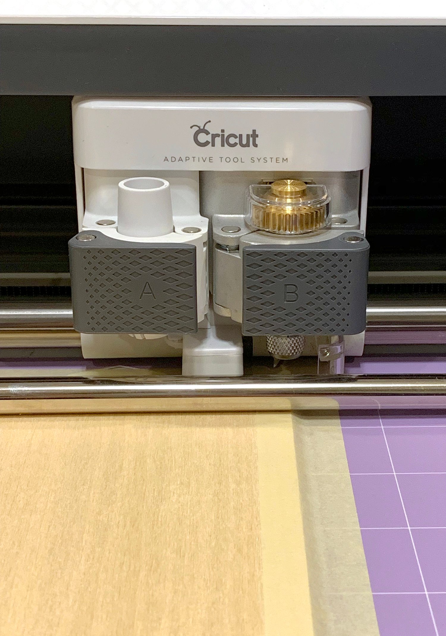 cricut machine cutting basswood