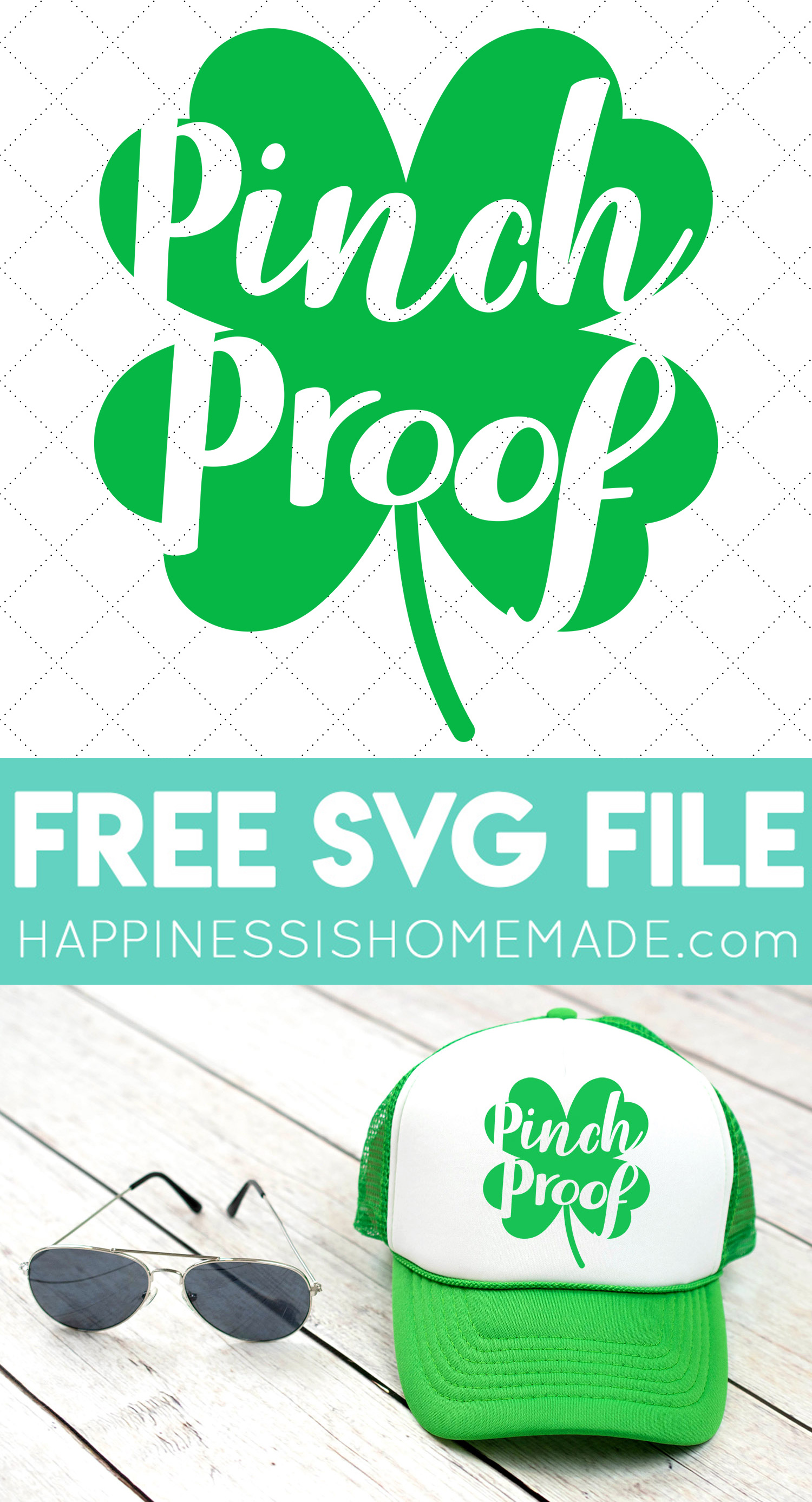 pinch proof svg cut file and hat