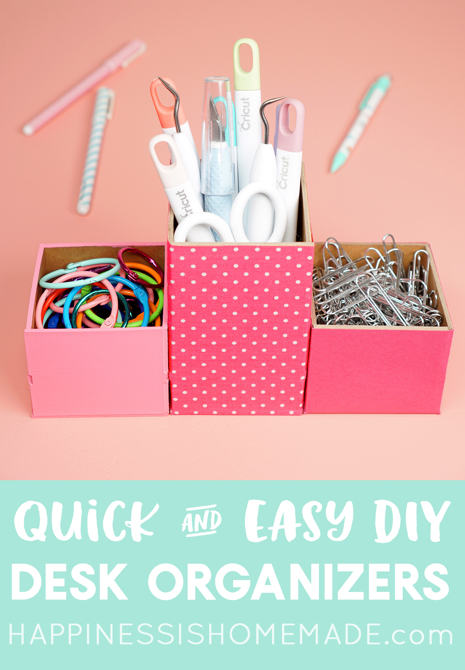 DIY Desk Organizers