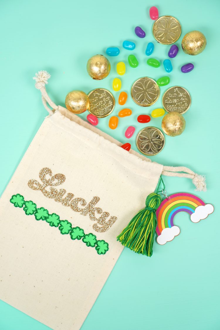 st patricks day treat bags