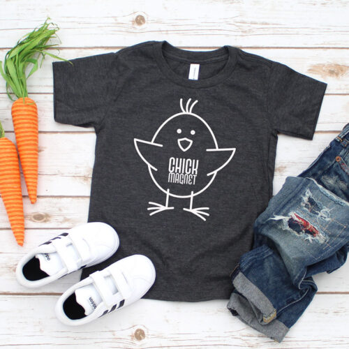 chick magnet diy easter shirt