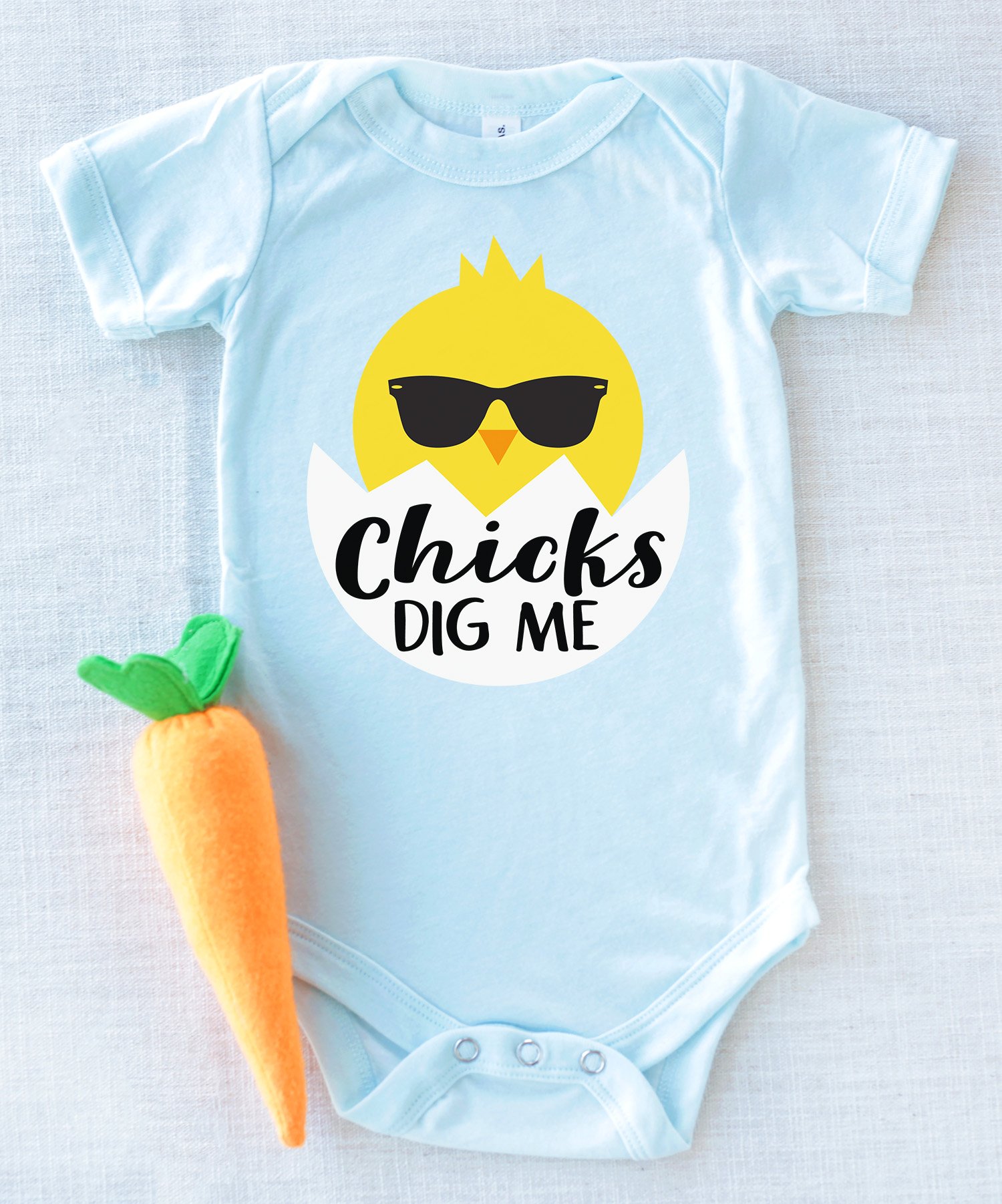 chicks dig me svg file easter svg file