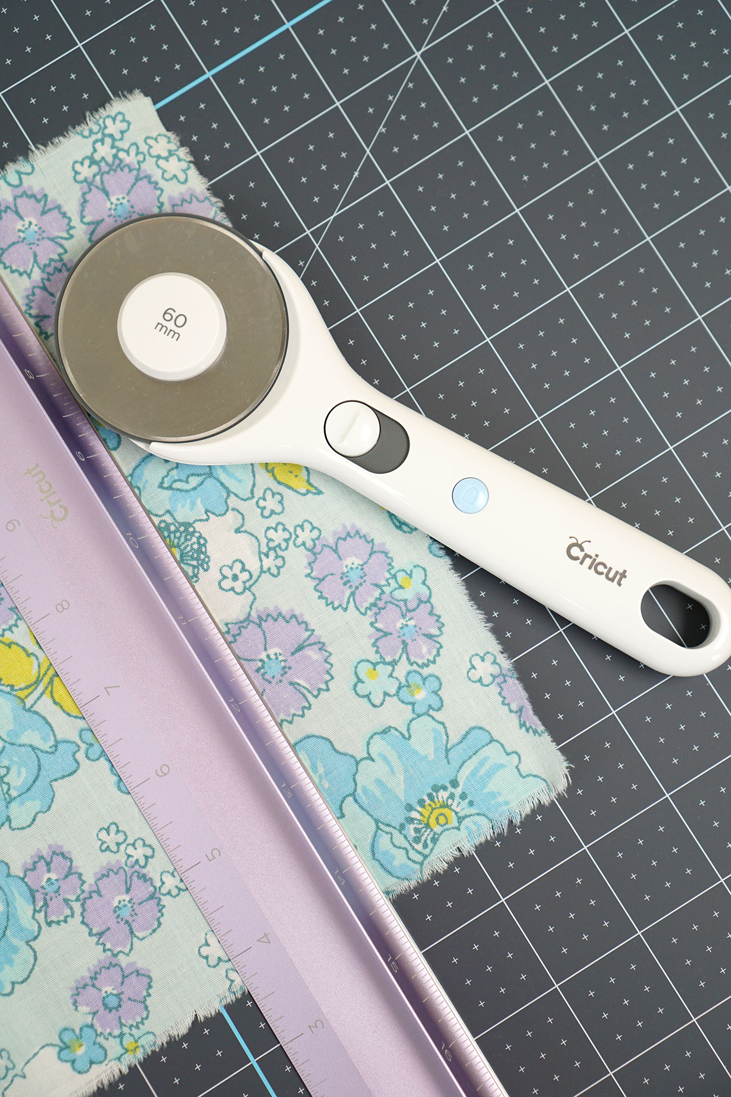 cricut acrylic ruler and rotary cutter