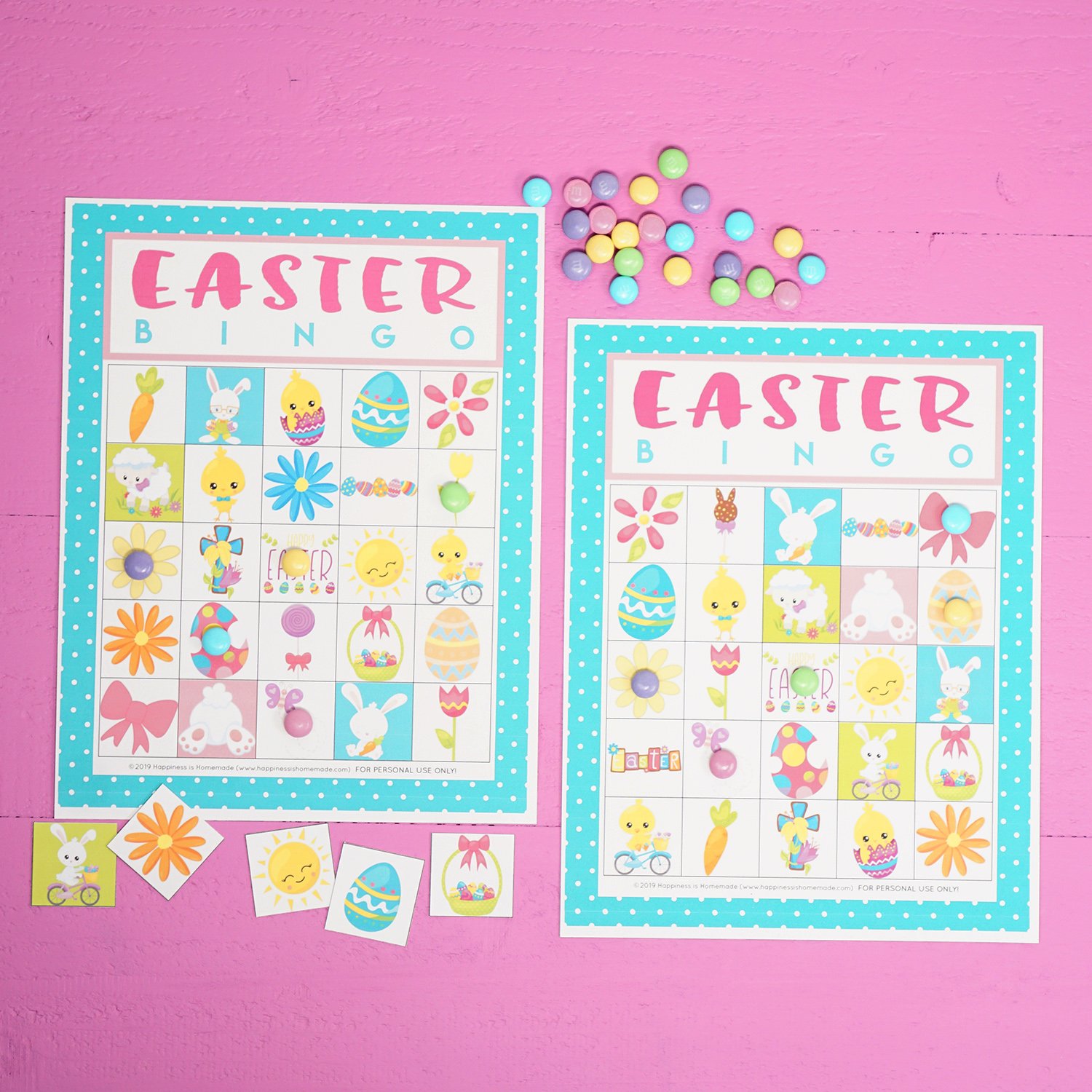 easter bingo game for kids