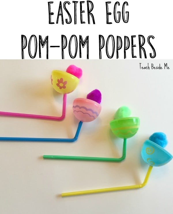 easter egg pom pom poppers