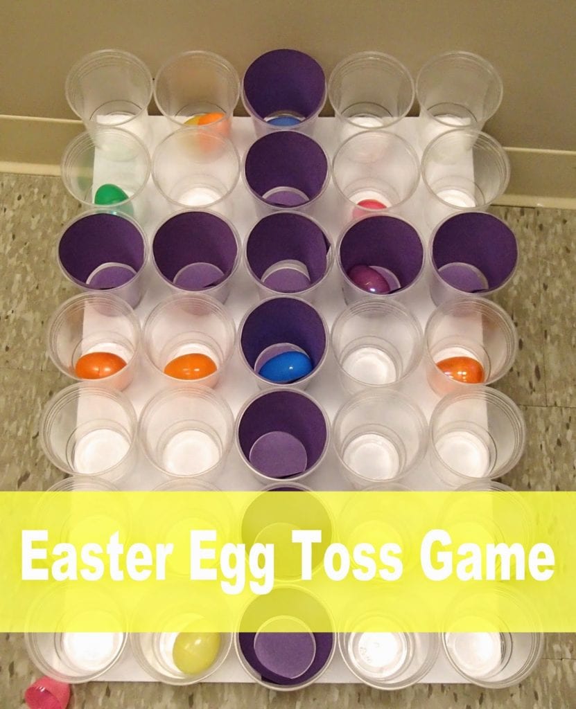 easter egg toss game