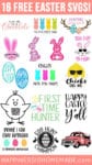 easter svg file collection
