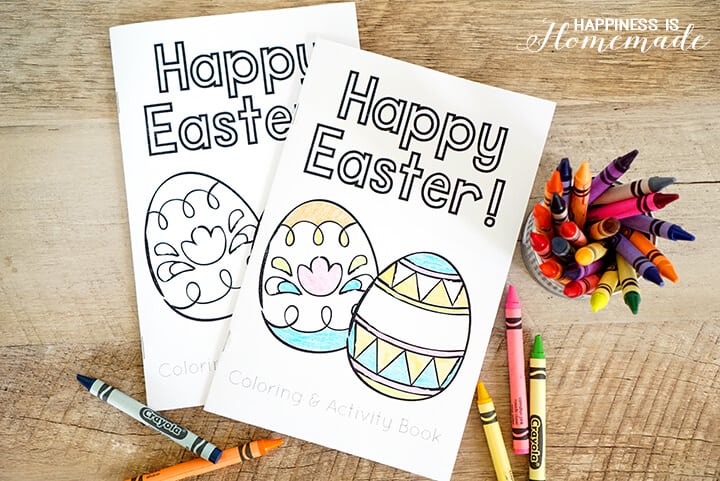 printable happy easter coloring page
