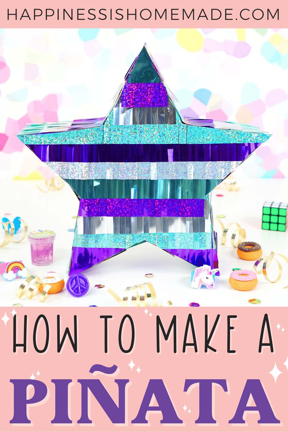 How To Make A Pinata Pinterest Graphic