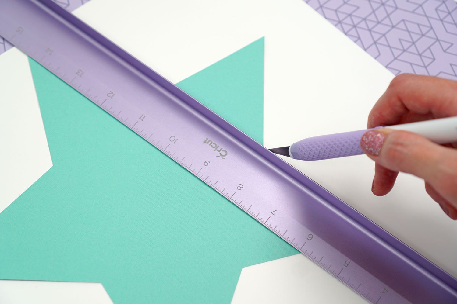 cutting star with true control knife and ruler