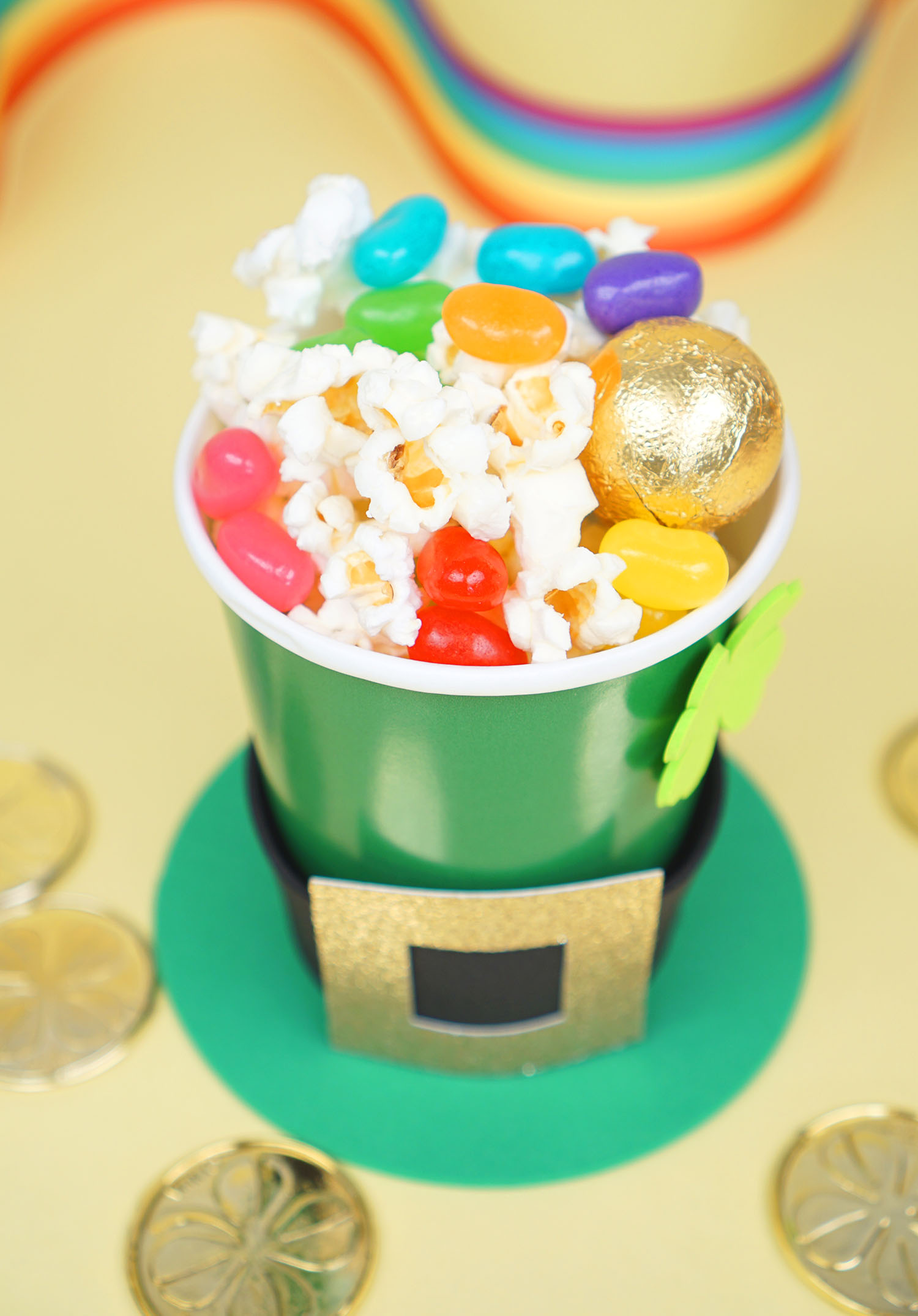leprechauns st patties day treat cups for kids