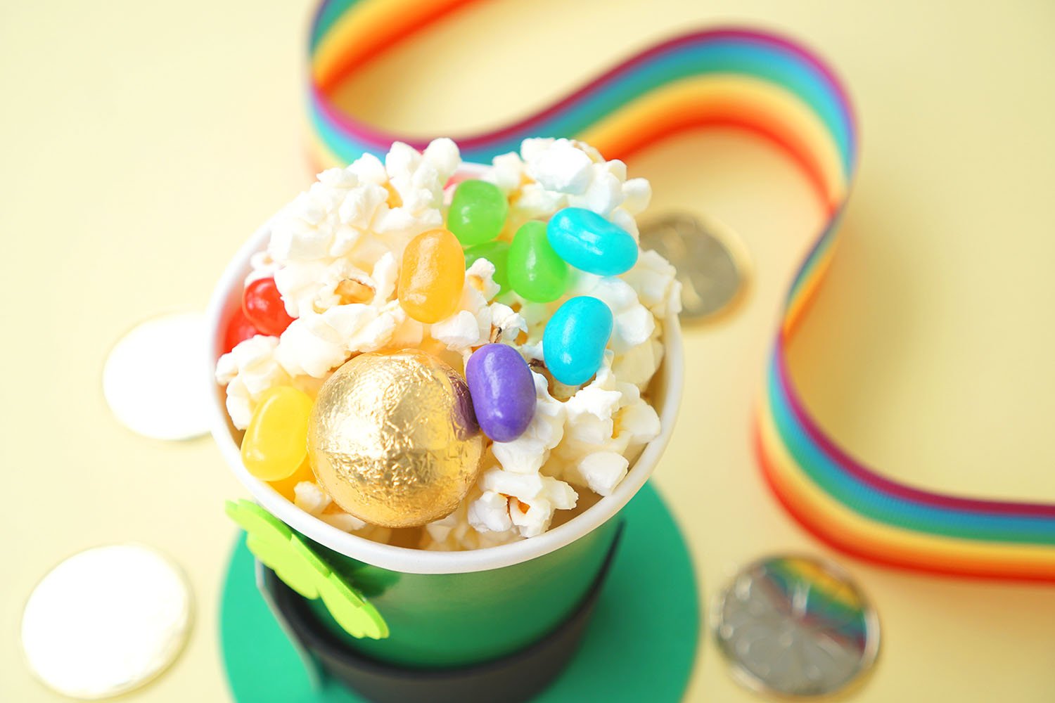 yummy treat cups for st patricks day