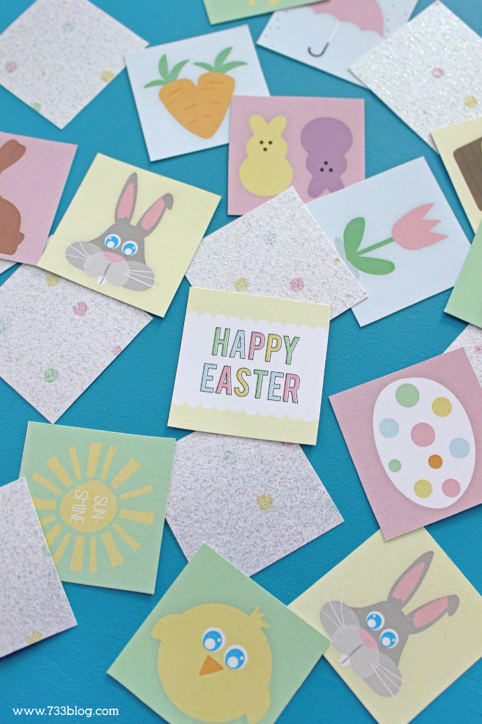 printable easter memory game 