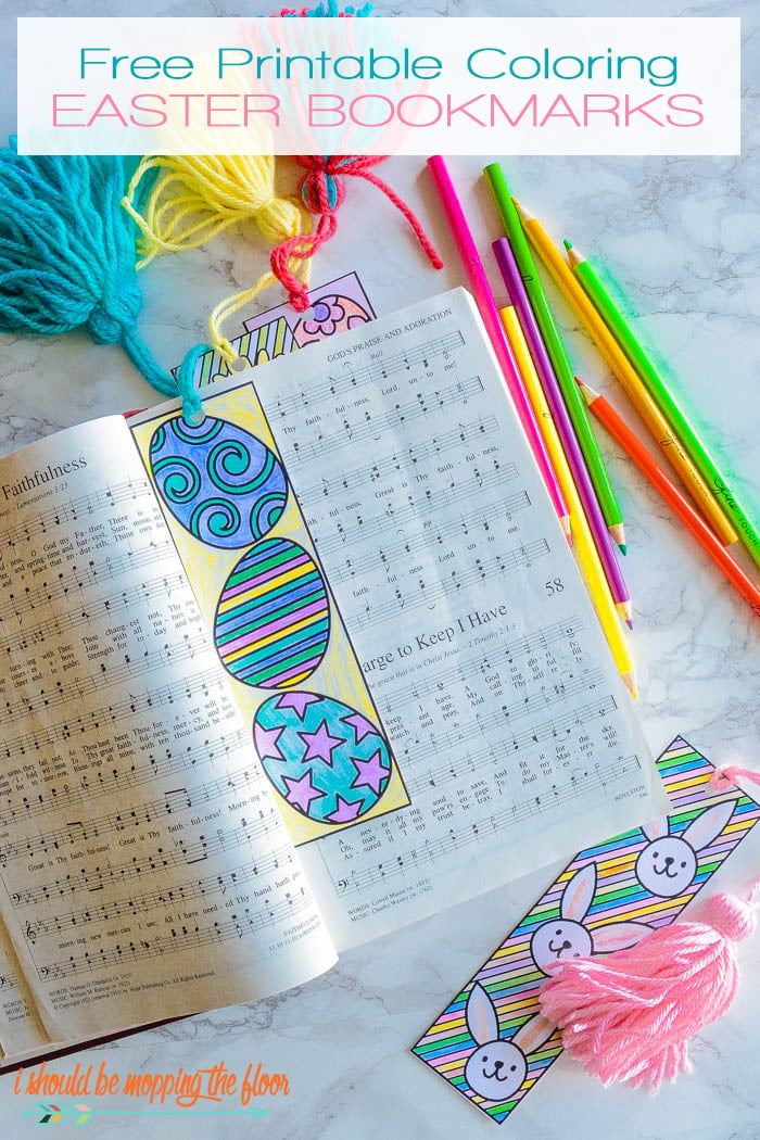 printable easter bookmarks 