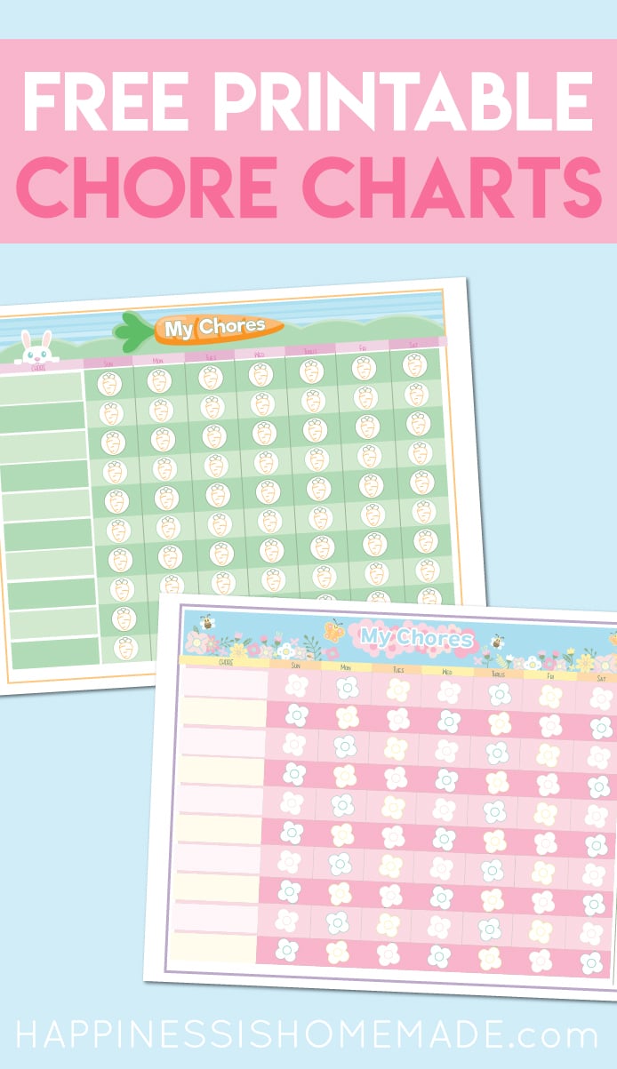 Cute Chore Chart