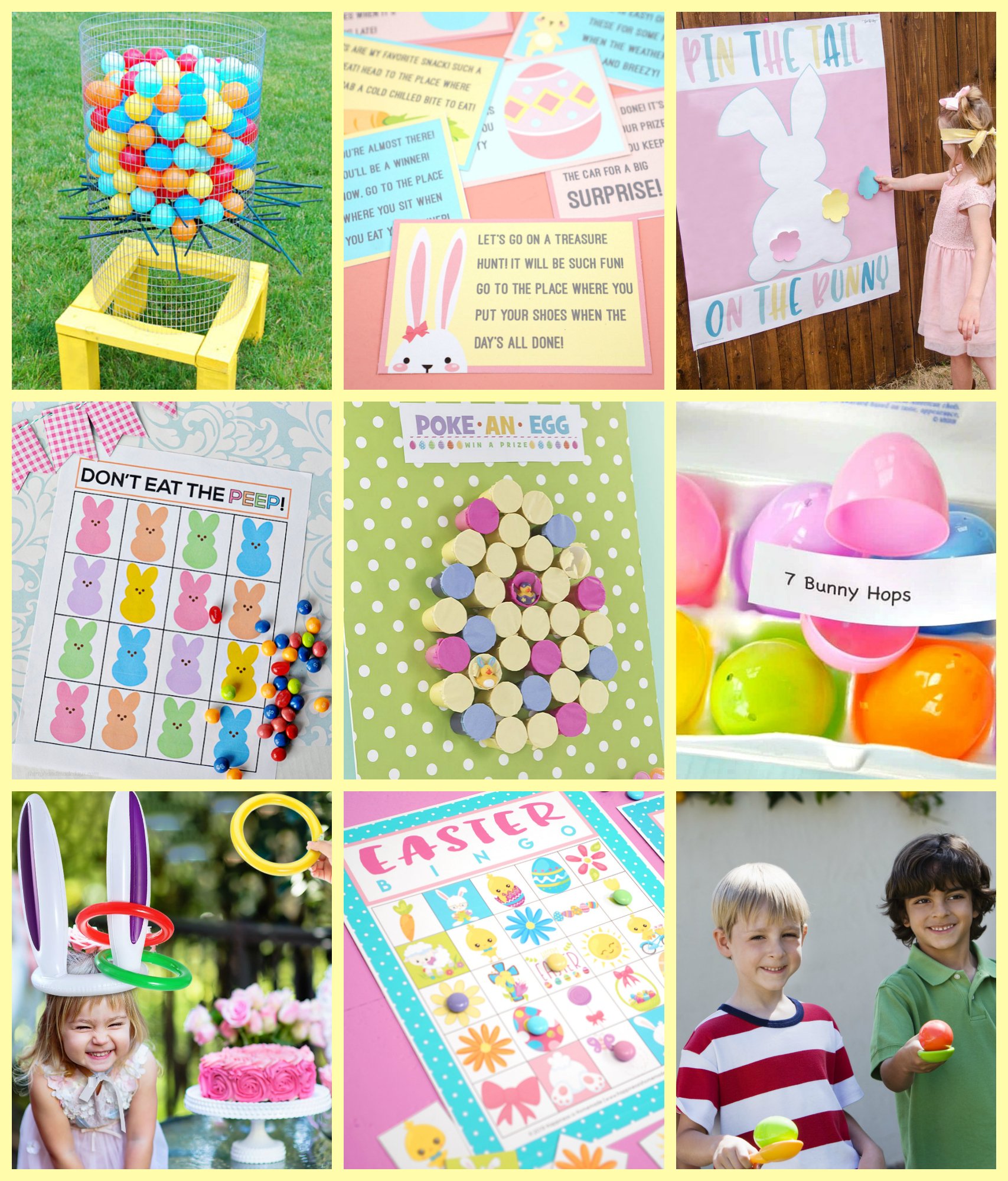 Spring Facebook Party Games for Direct Sellers