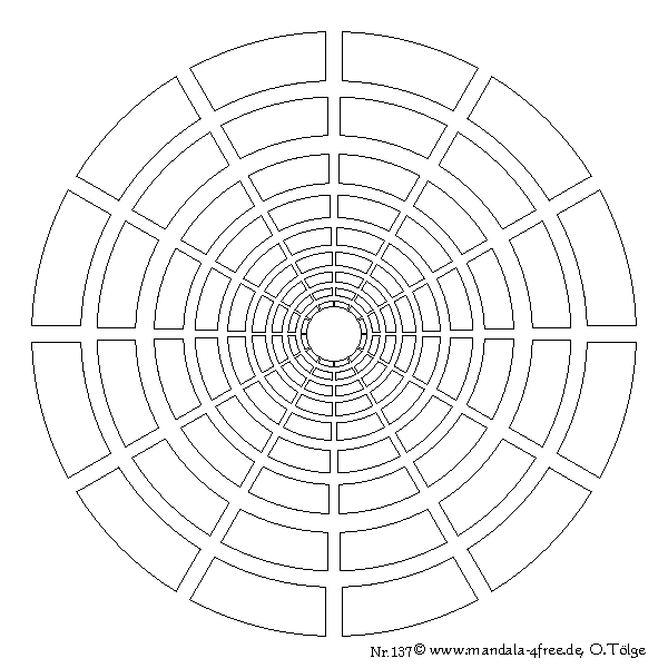 simple mandala printable coloring page