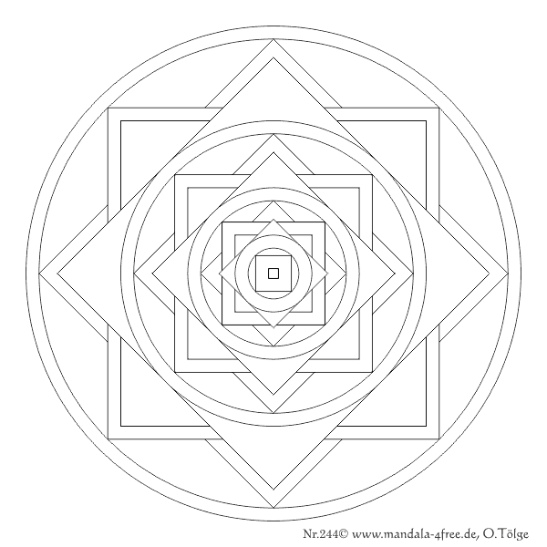 mandala printable coloring sheet