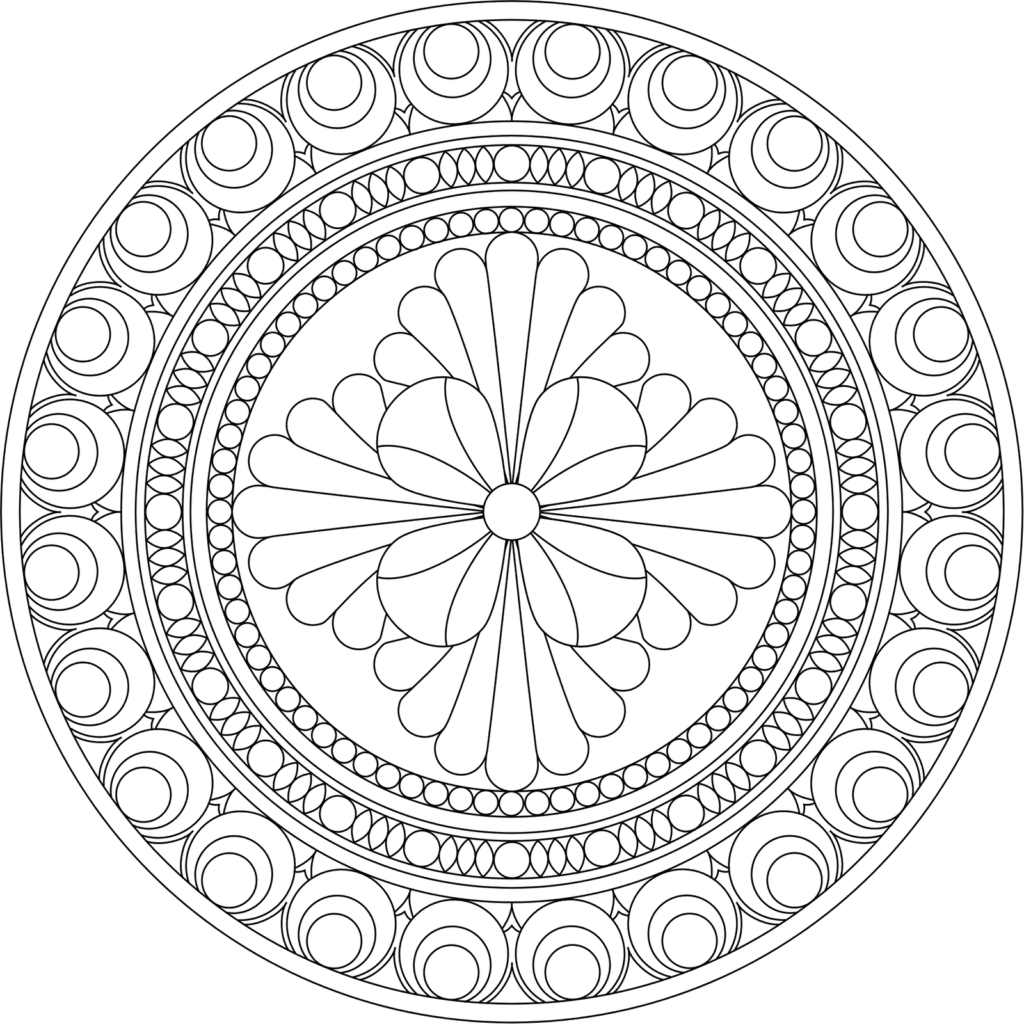 Download Mandala Coloring Pages for Adults & Kids - Happiness is Homemade