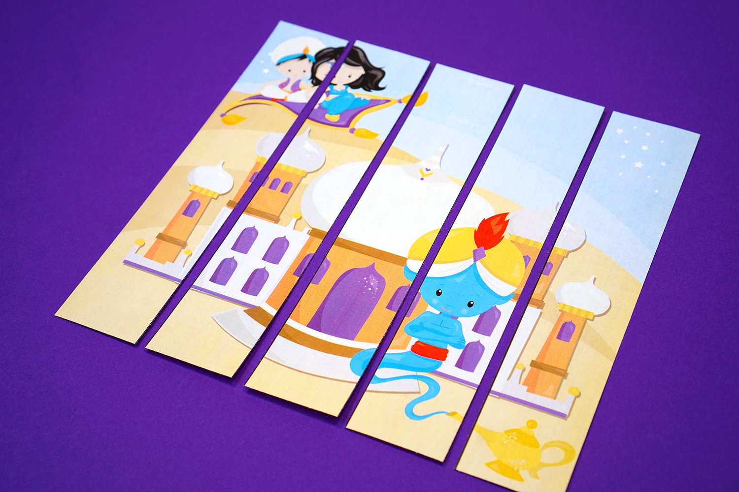 Aladdin Puzzle - preschool printables