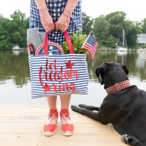 Let Freedom Ring tote Bag