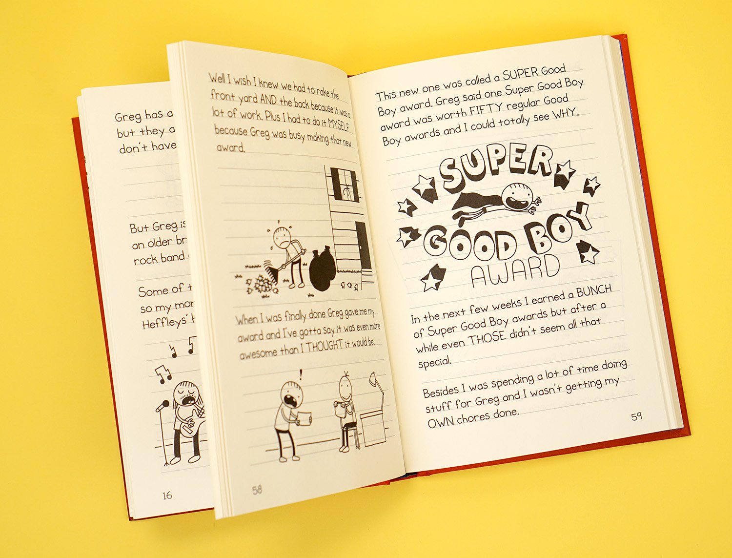 pages of diary of an awesome friendly kid book