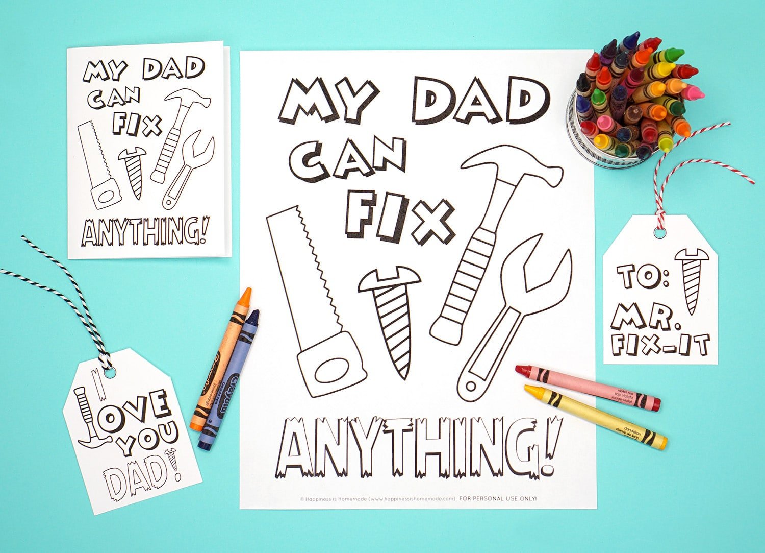 Free Printable Father S Day Card Template Pdf