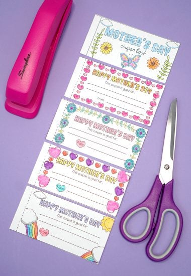 cutting printable mothers day coupons