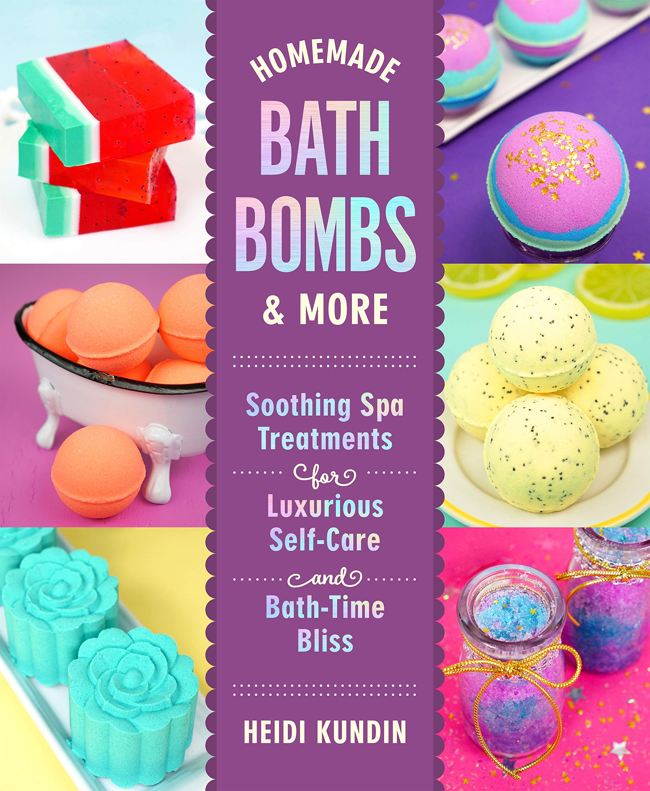 DIY bath bombs and more book by Heidi Kundin