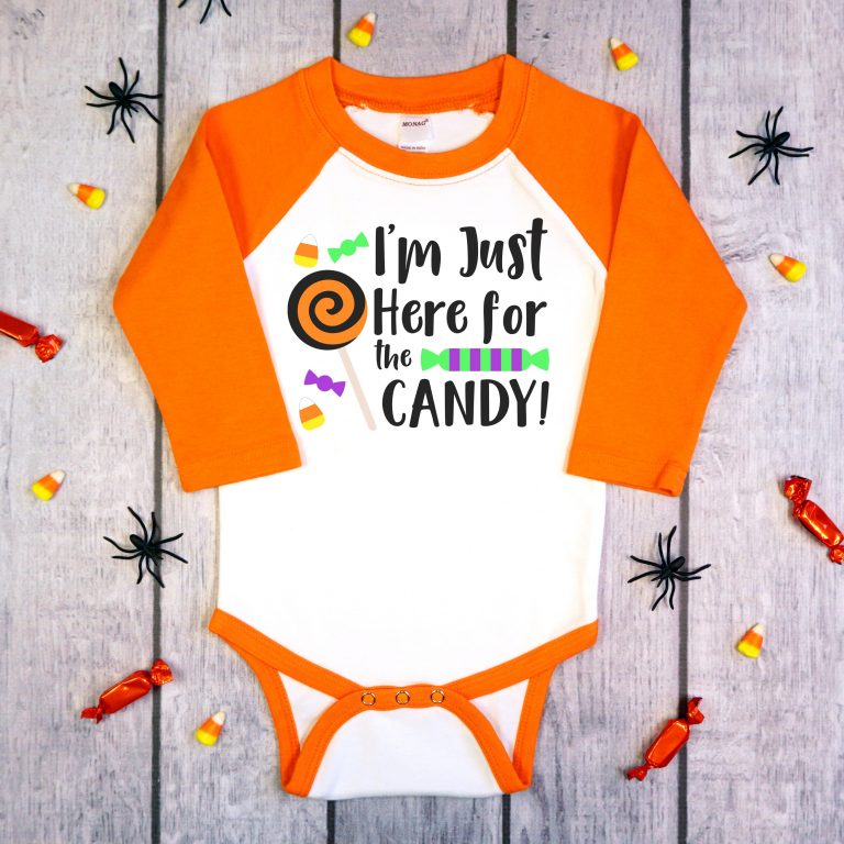 FREE Halloween SVG: I’m Just Here for the Candy!