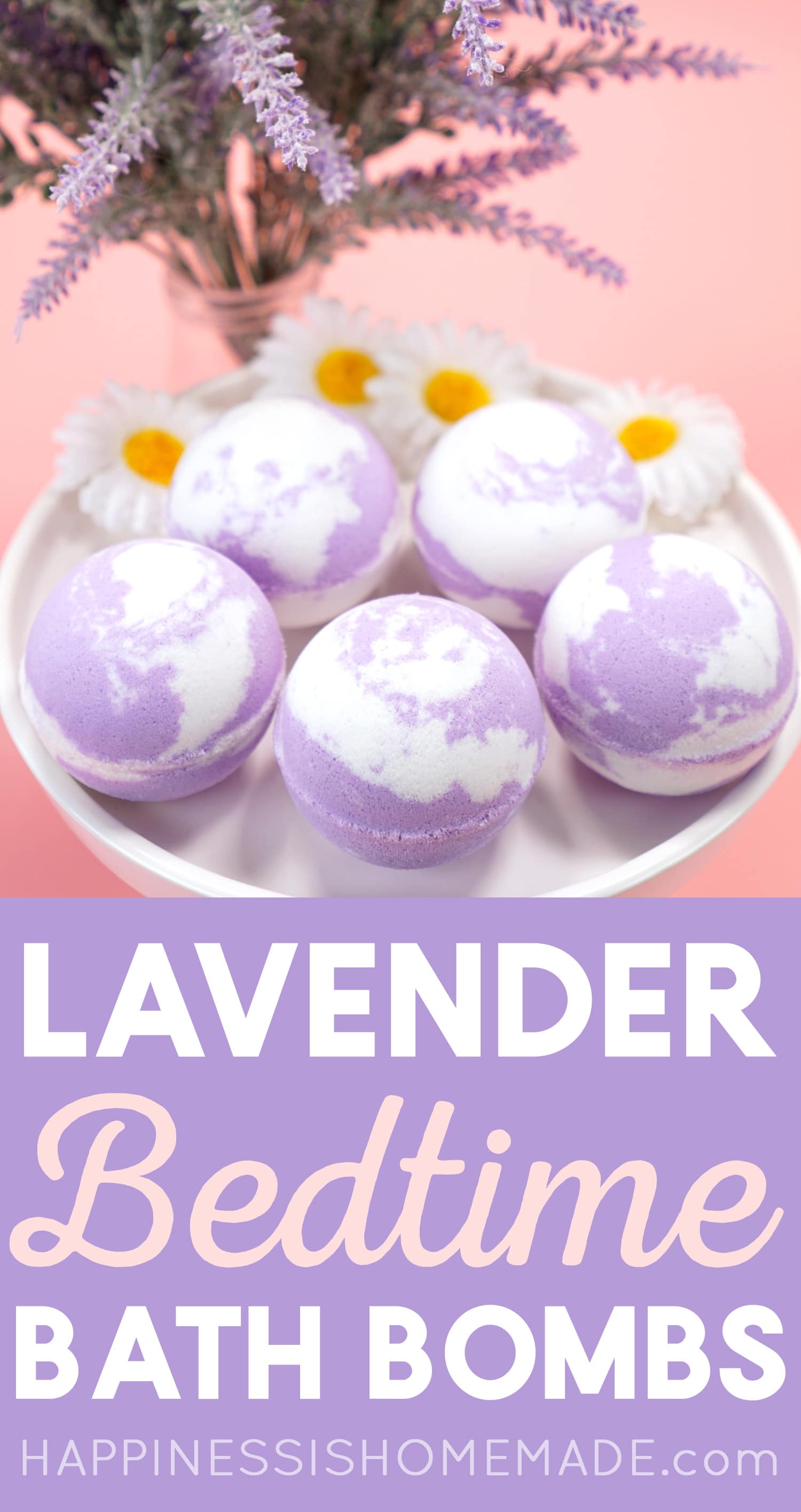 lavender bath bombs fro bedtime