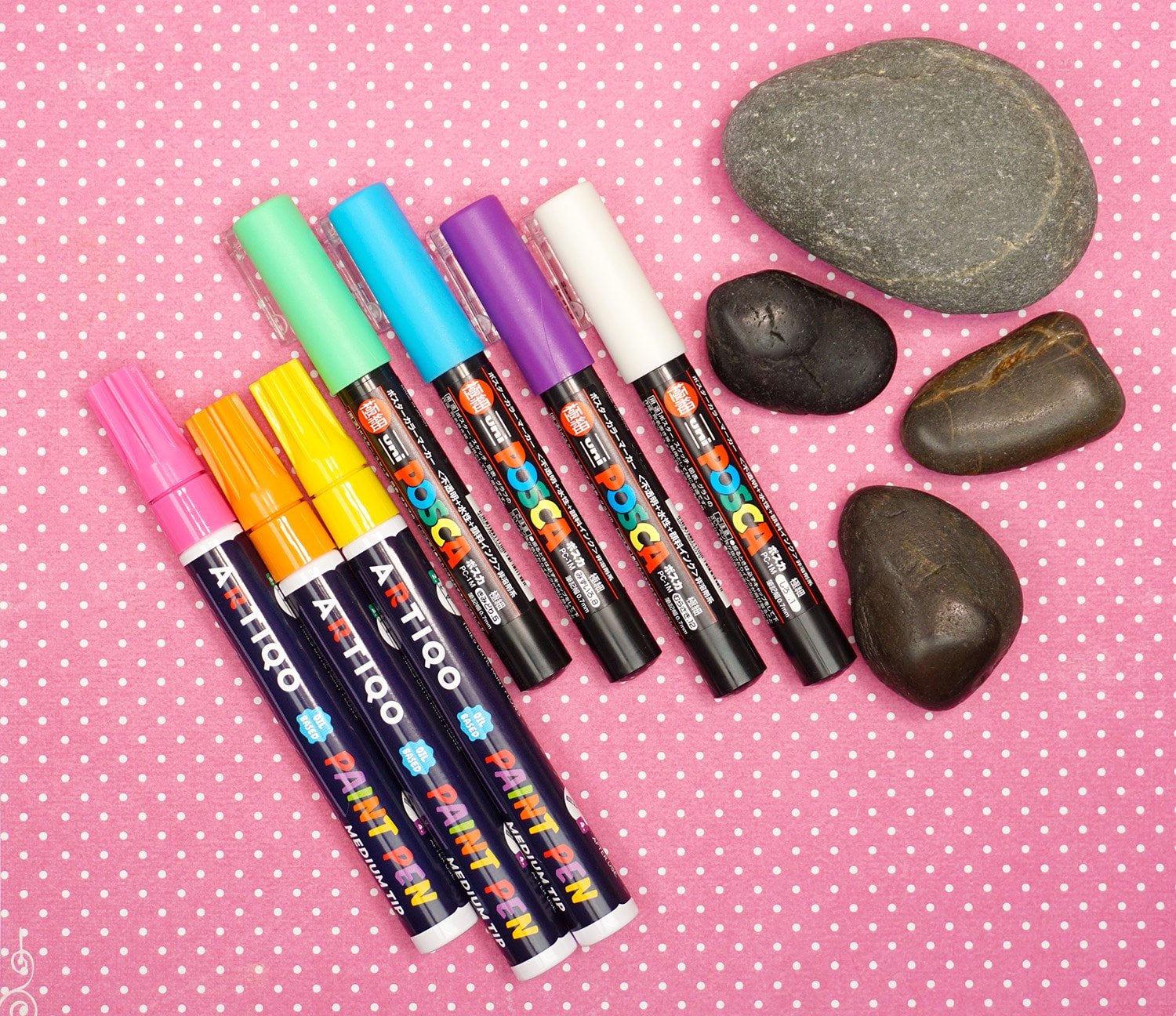 easy rock painting supplies